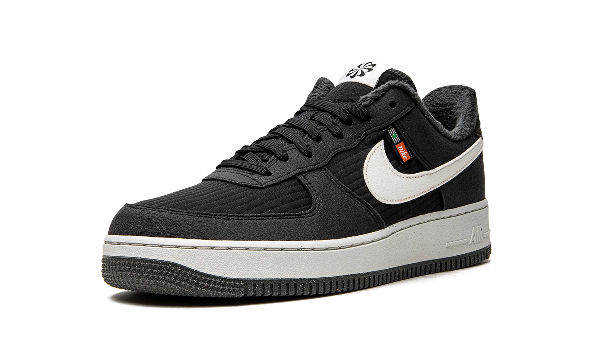 Reinforced Eyelet Durability All Around Wear Air Force 1 '07 LV8 NN "Toasty - Black / White"