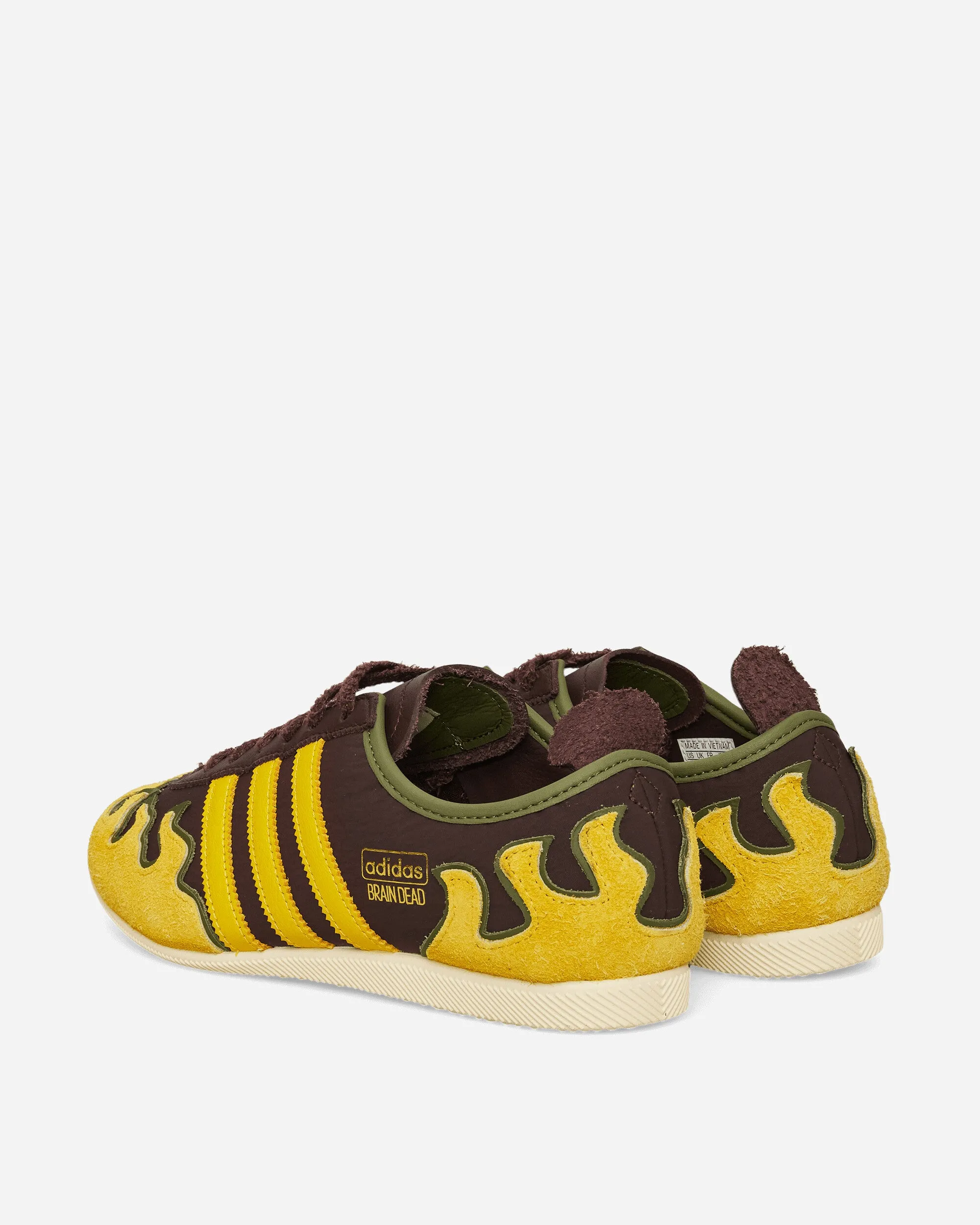 High Top Support Brain Dead Japan Sneakers Shadow Brown / Yellow