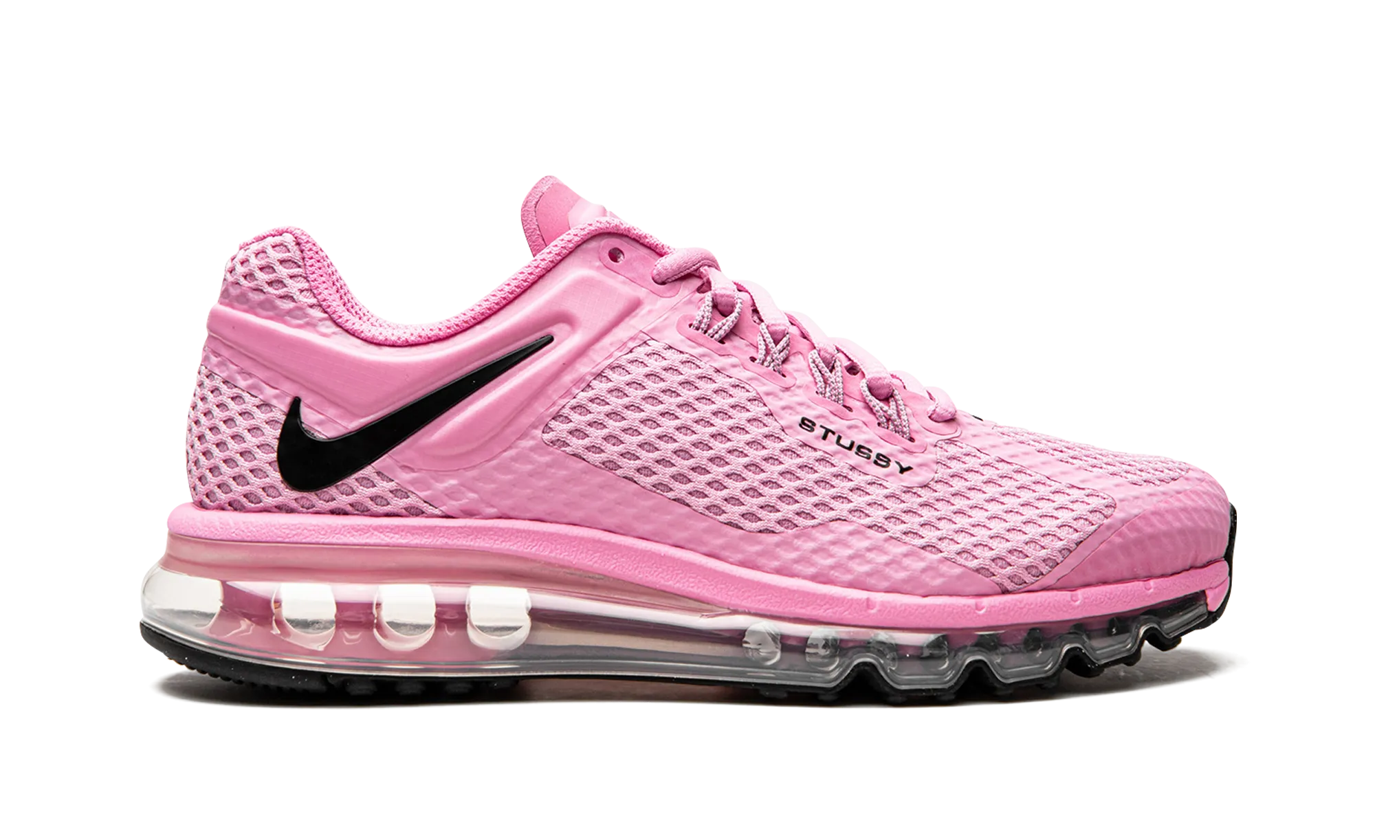 bold - patterns shoes maximalist shoe style Air Max 2013 "Stussy - Pink"