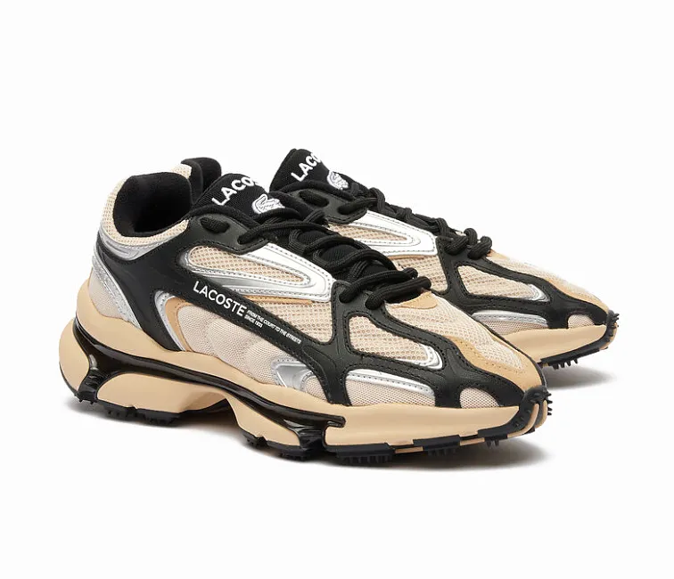Casual Men's Lacoste L003 2K24 124 1 SMA (Light Tan/Black)