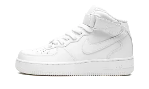AIR FORCE 1 '07 MID MNS WMNS "Triple White" Impact Resistant Heel