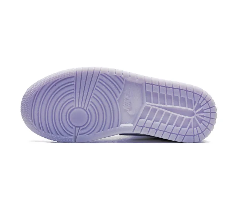 Superior shock absorption Padded Fit Women's Nike Air Jordan 1 Mid (Wolf Grey/Aluminium)