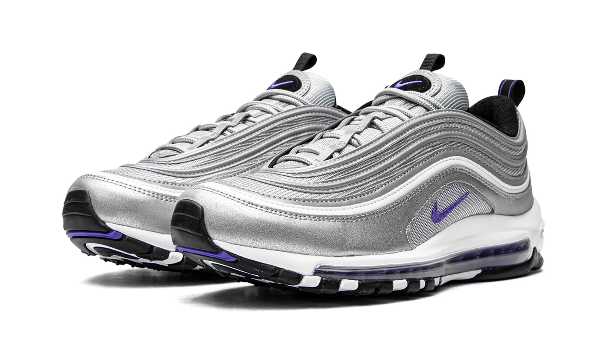 Air Max 97 "Purple Bullet" customized shoes