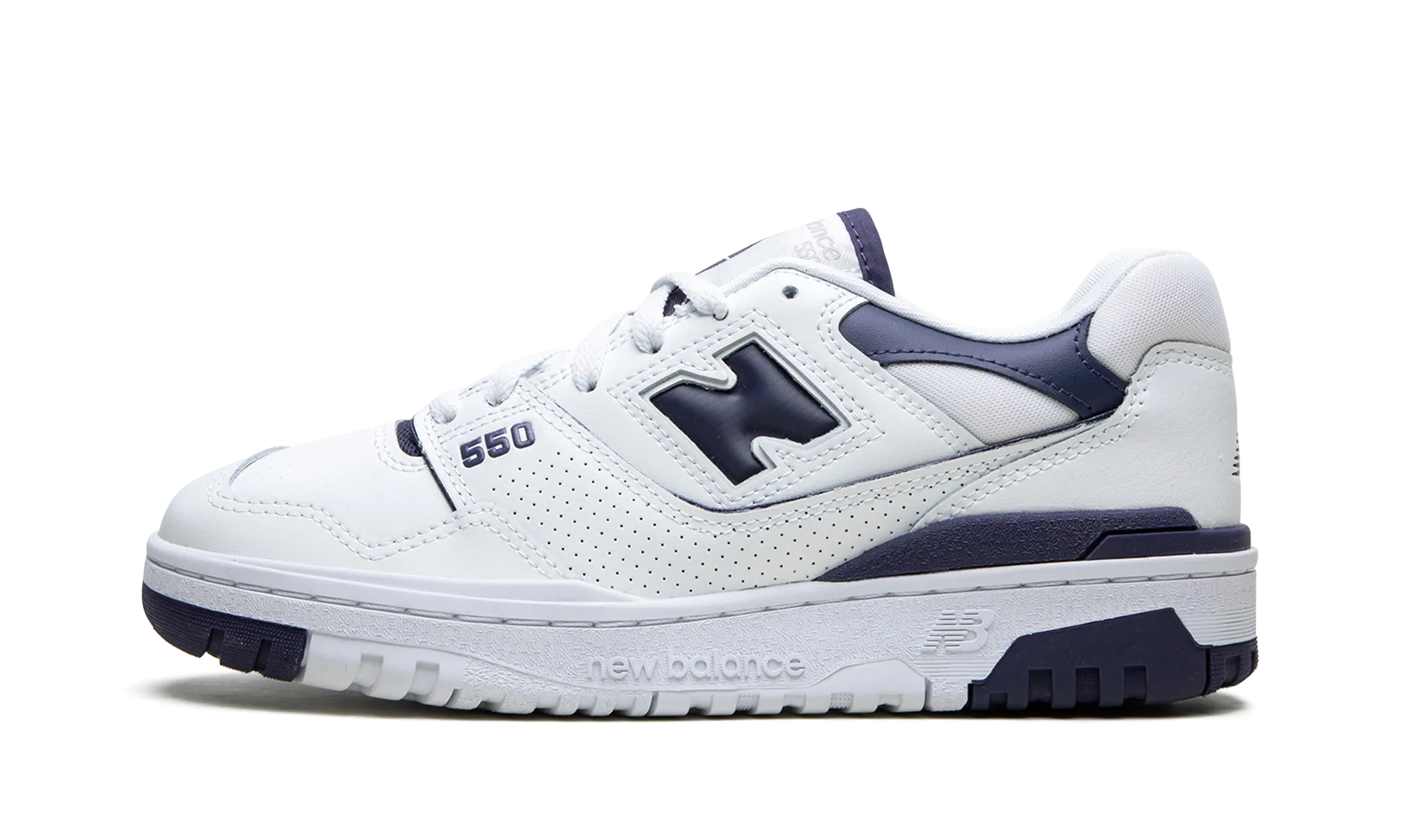 550 WMNS "White Dark Mercury" PU foam