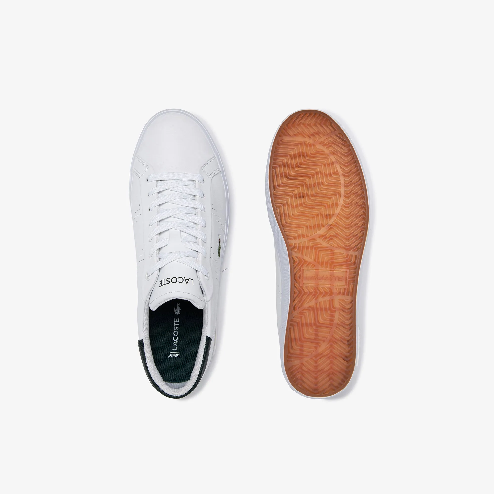 Professional Fit Men's Lacoste Powercourt 2.0 0321 SMA (White/Dark Green)