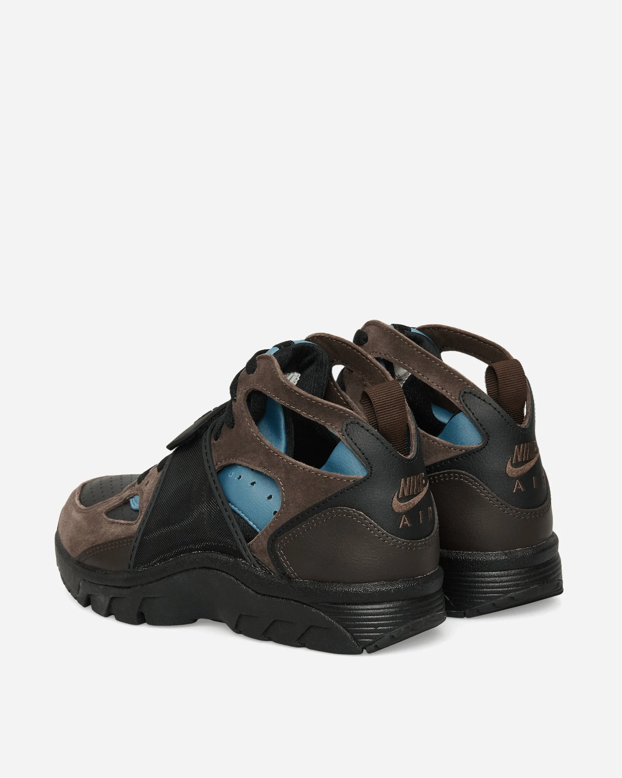Durable Overlay Air Trainer Huarache Sneakers Baroque Brown / Black