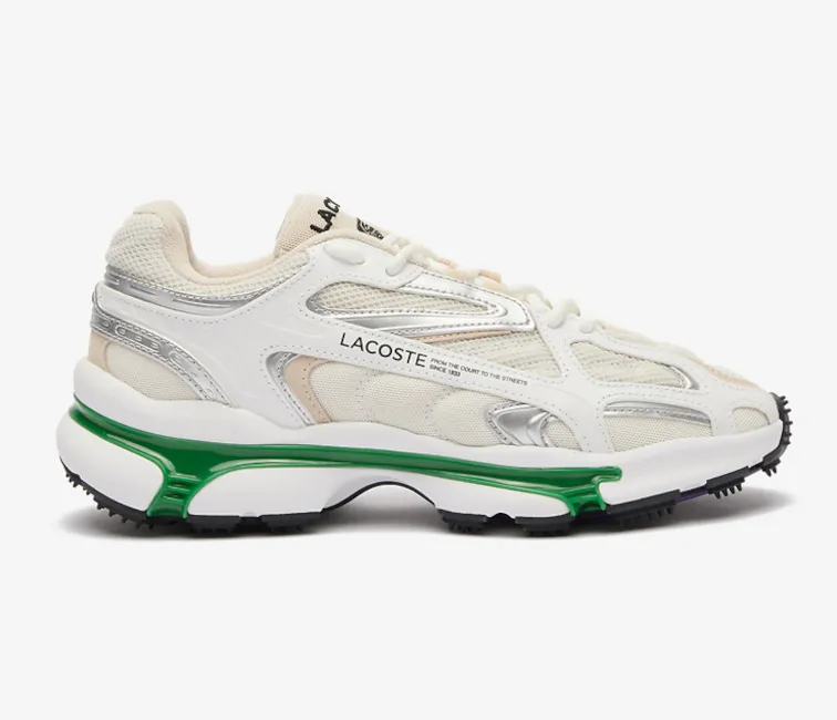 Balanced feel Stride Boost Men's Lacoste L003 2K24 124 1 SMA (White/Green)