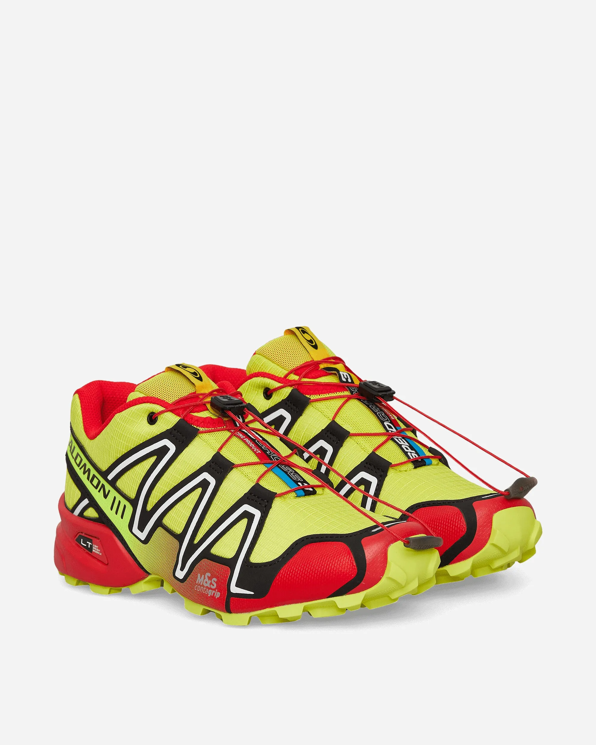 Shock Absorbing Weekend Comfort Speedcross 3 Sneakers Sulphur Spring / High Risk Red / Black