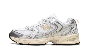 530 "Silver Metallic / Linen" Cushioned Insole Shoes