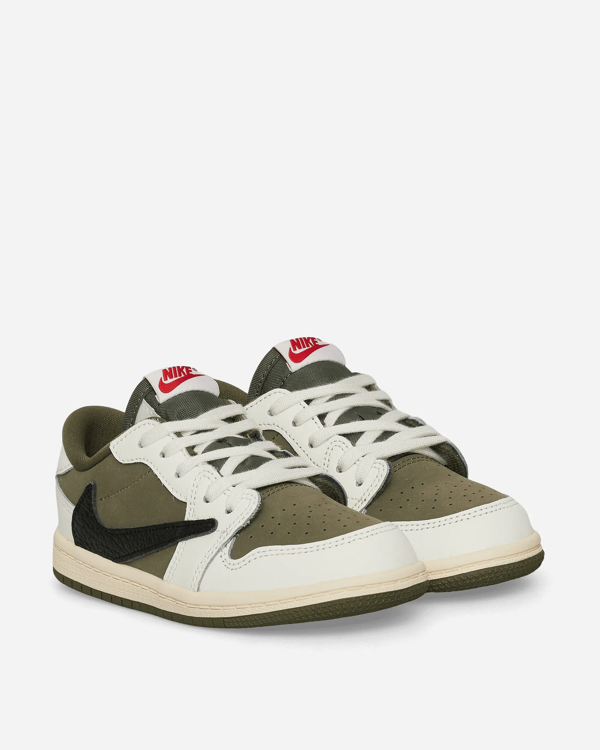 Travis Scott Air Jordan 1 Low (TD) Sneakers Medium Olive Neutral Look