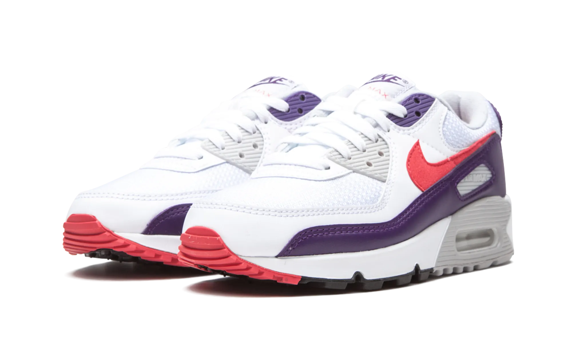 Air Max 90 WMNS "Eggplant" spring running futuristic shoes