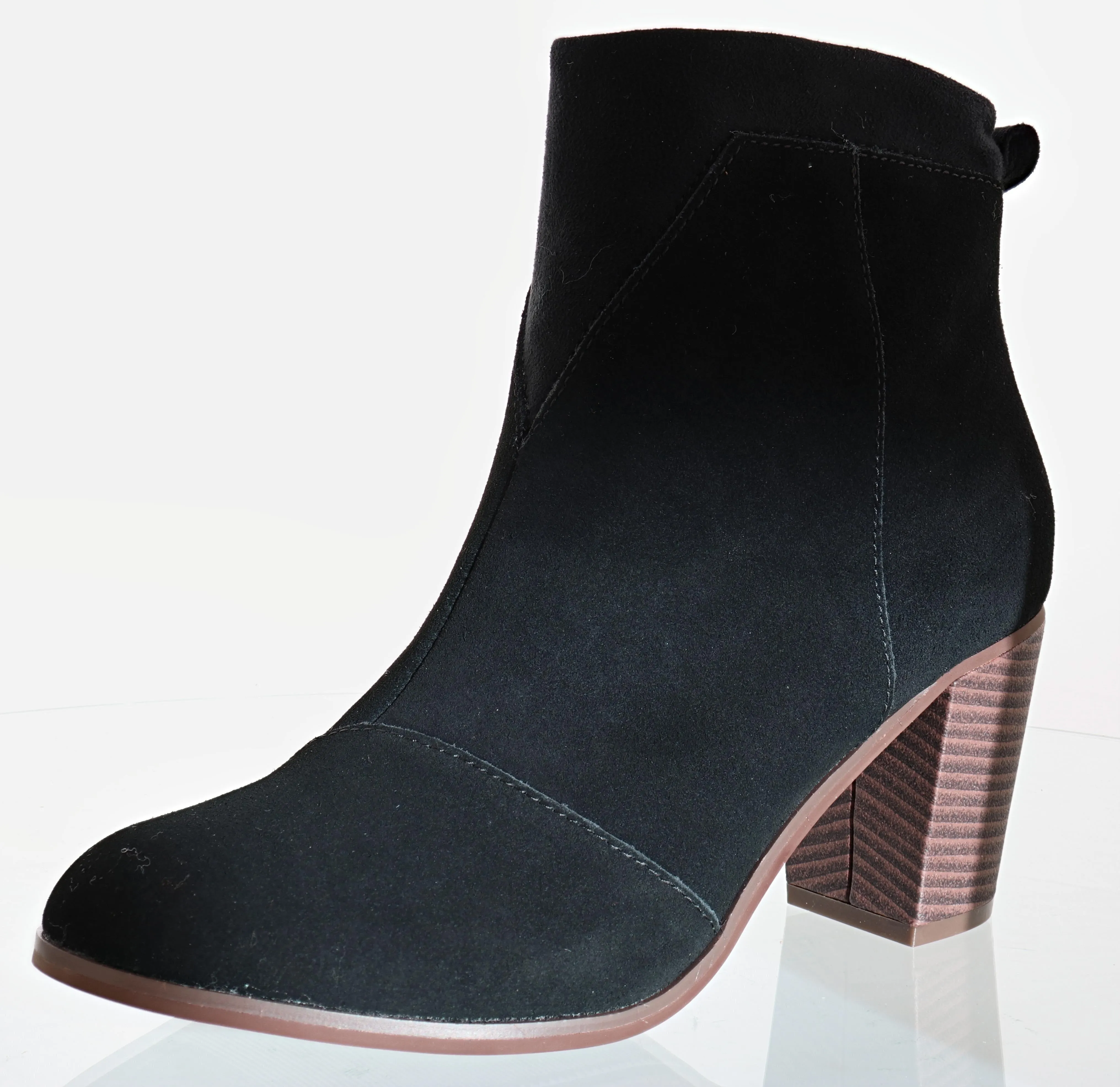 Ultra High Heels Toms Women Mid Block Ankle Booties Lunata