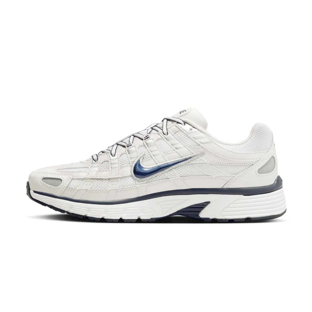 P-6000 'White Dark Blue' Supportive shock absorption Iconic Style