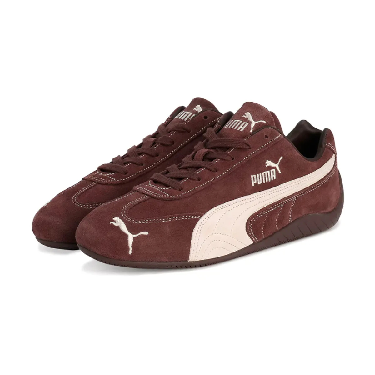 Performance-driven trendy teenagers' looks Speedcat TTF 'Dark Chocolate Frosted Ivory'