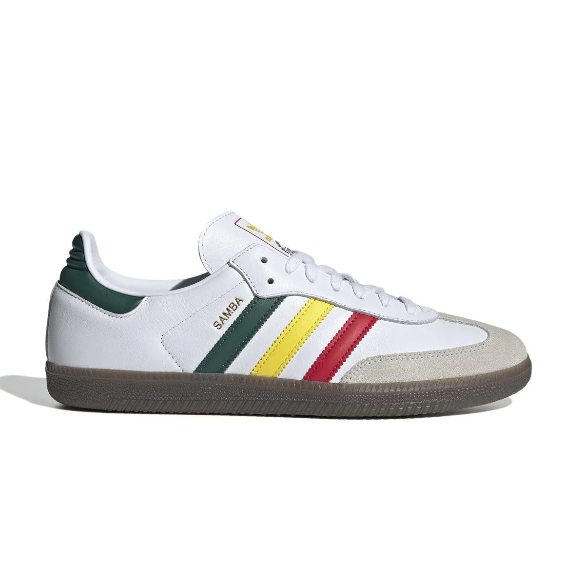 Samba OG 'Rasta White' street - specific features