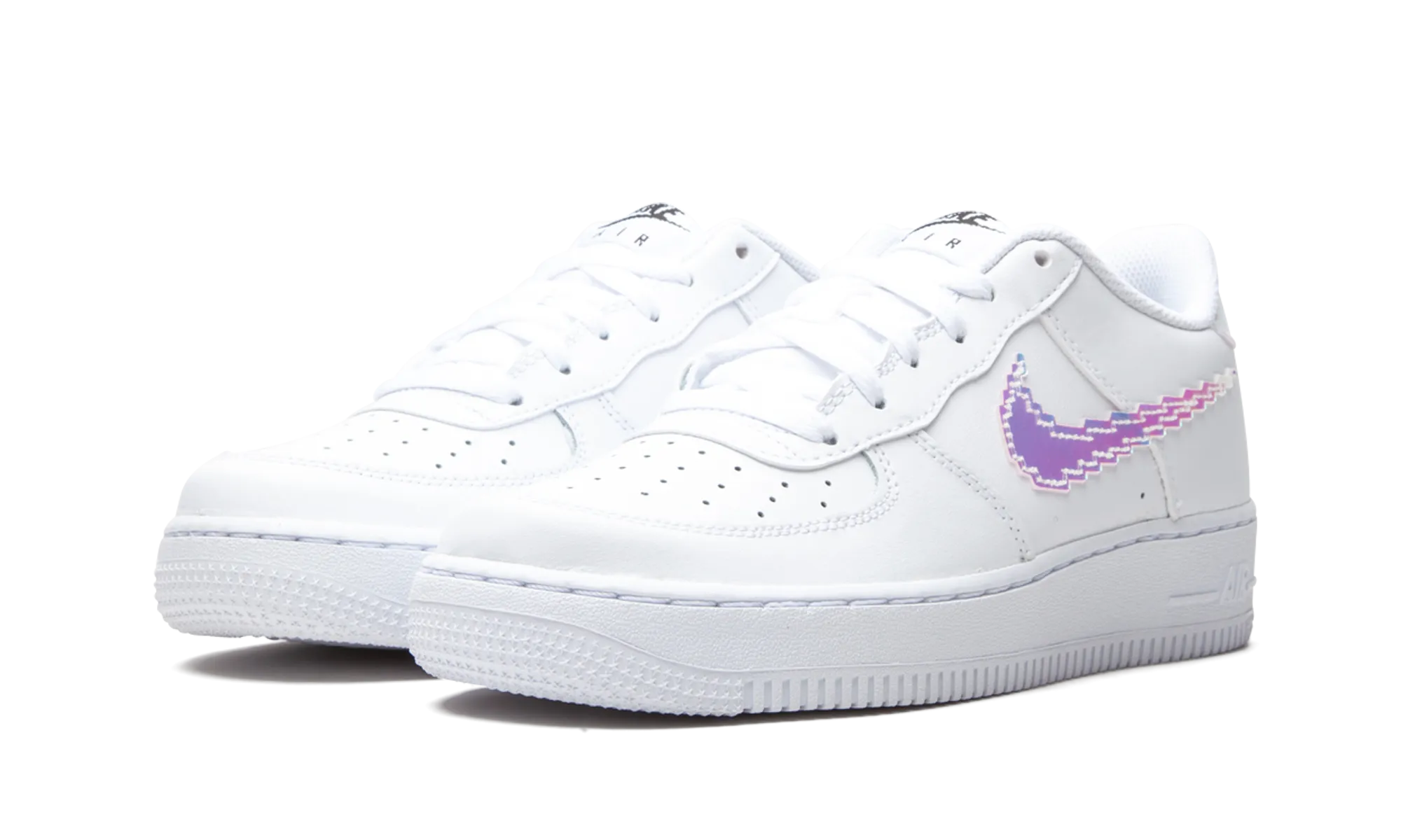 Comfort Wear Light Impact Air Force 1 LV8 GS "Digital Swoosh"