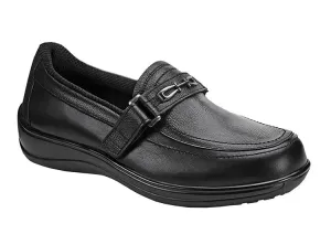 Orthofeet Women - Chelsea - Black Coastal Shade Strong Walk