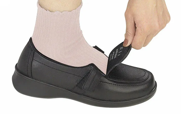 Orthofeet Women - Chelsea - Black Seasonal Transition