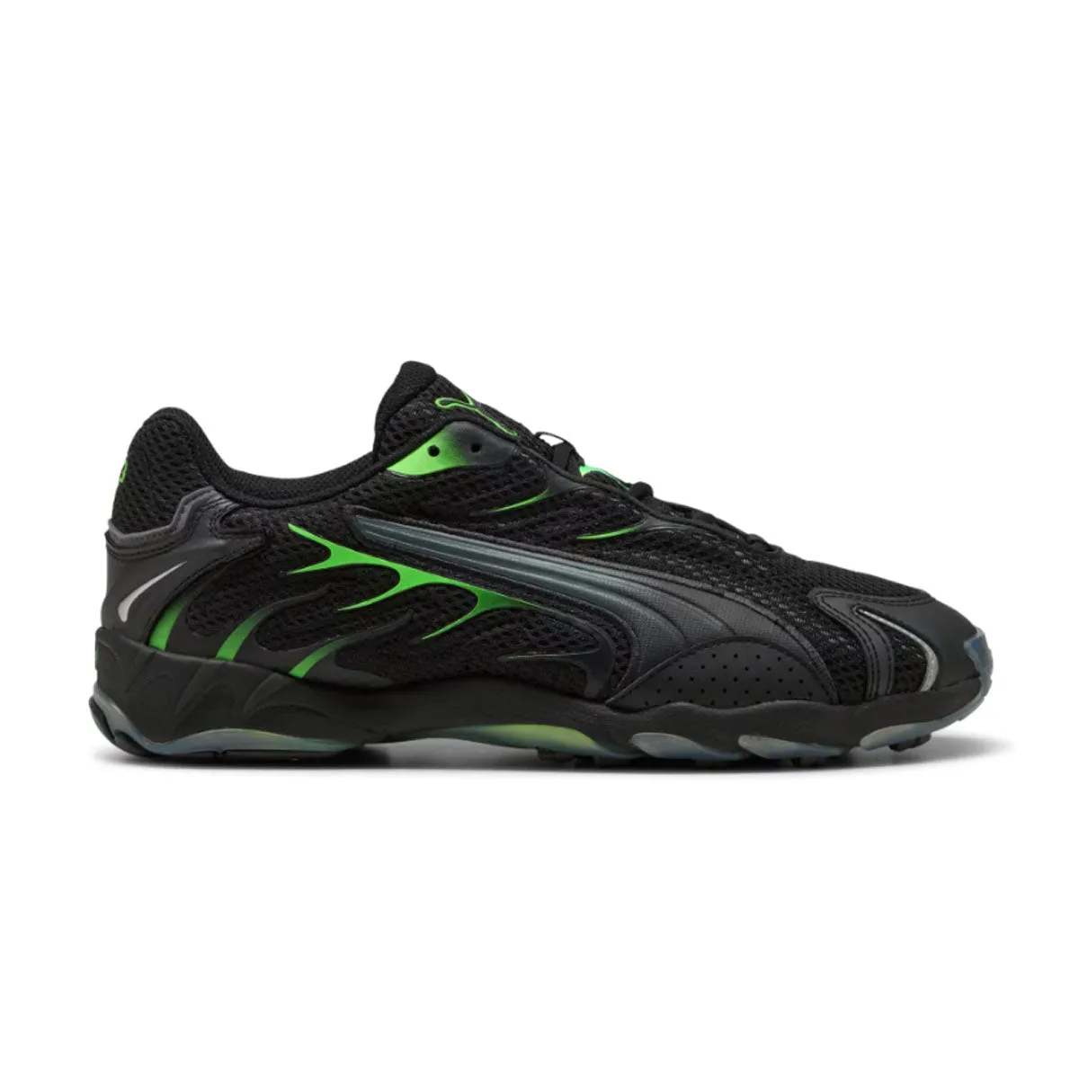 thin - soled Inhale 'Black Green Glare'