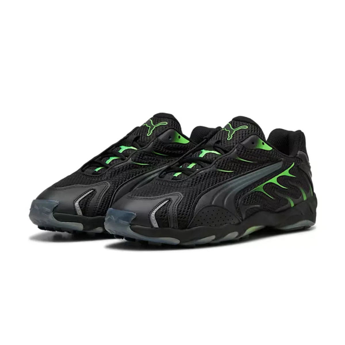 Vibrant sole Inhale 'Black Green Glare'