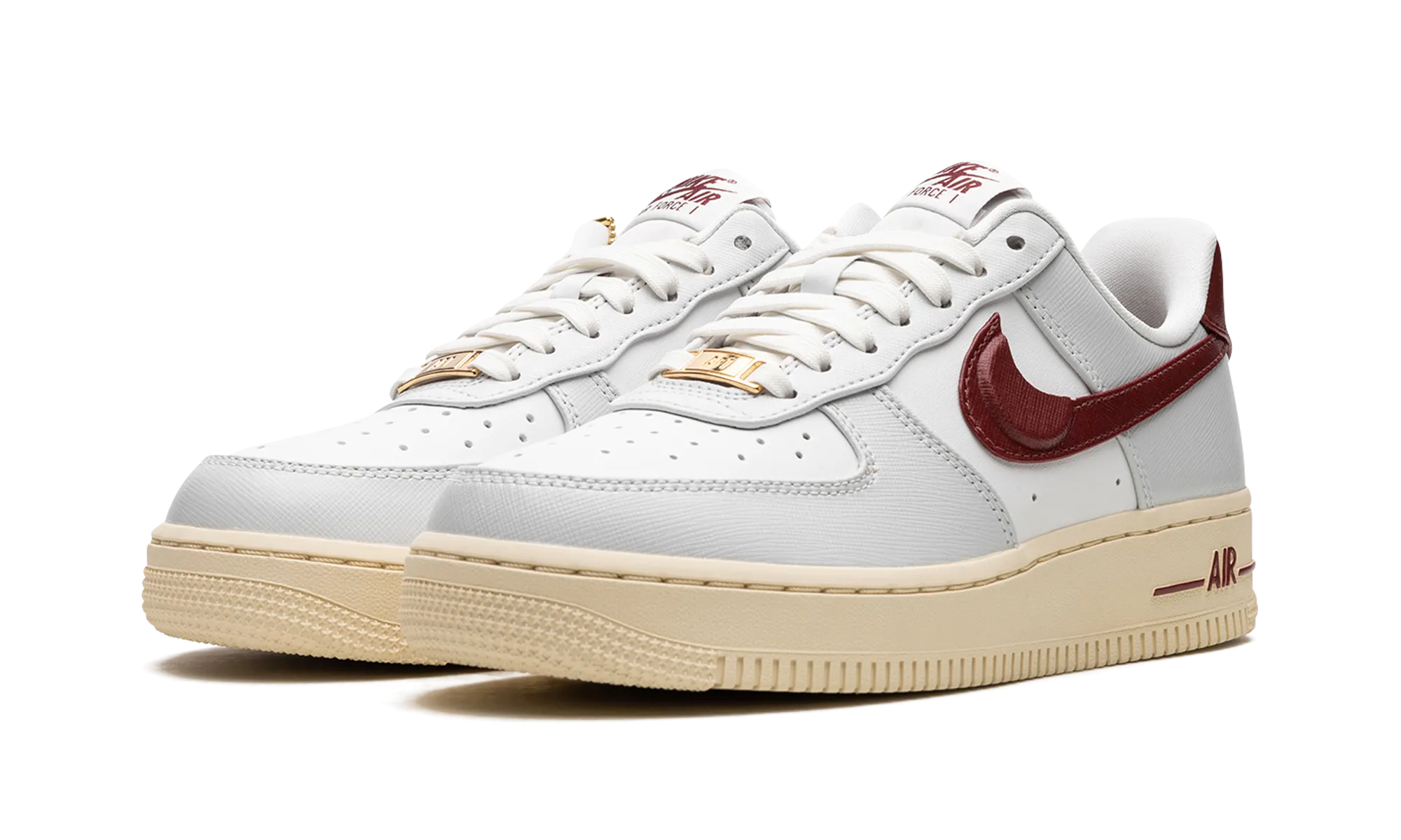 Breathability Enhanced Balanced Build AIR FORCE 1 LO WMNS "Swoosh Pocket - Team Red"
