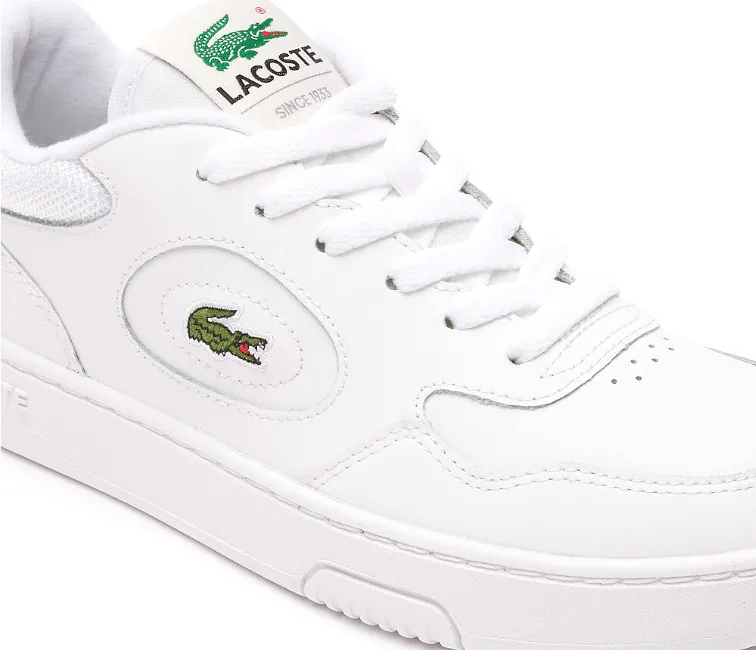 Elevated shock absorption Cushioned Feel Women's Lacoste Lineset 223 1 SFA (White)