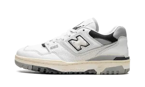 550 "VINTAGE WHITE BLACK" purple shoes