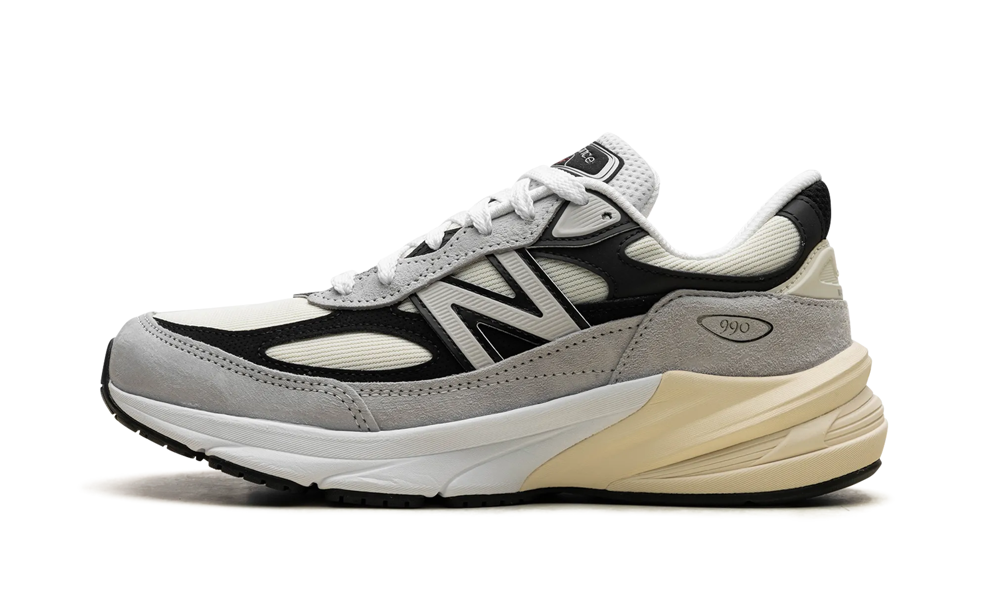 running in a yoga studio shoes 990v6 "Made in USA - Grey / Black"