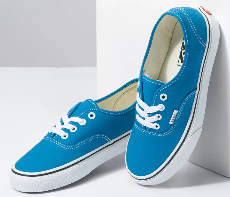 Vans Authentic (Mediterranean Blue) Casual Footwear