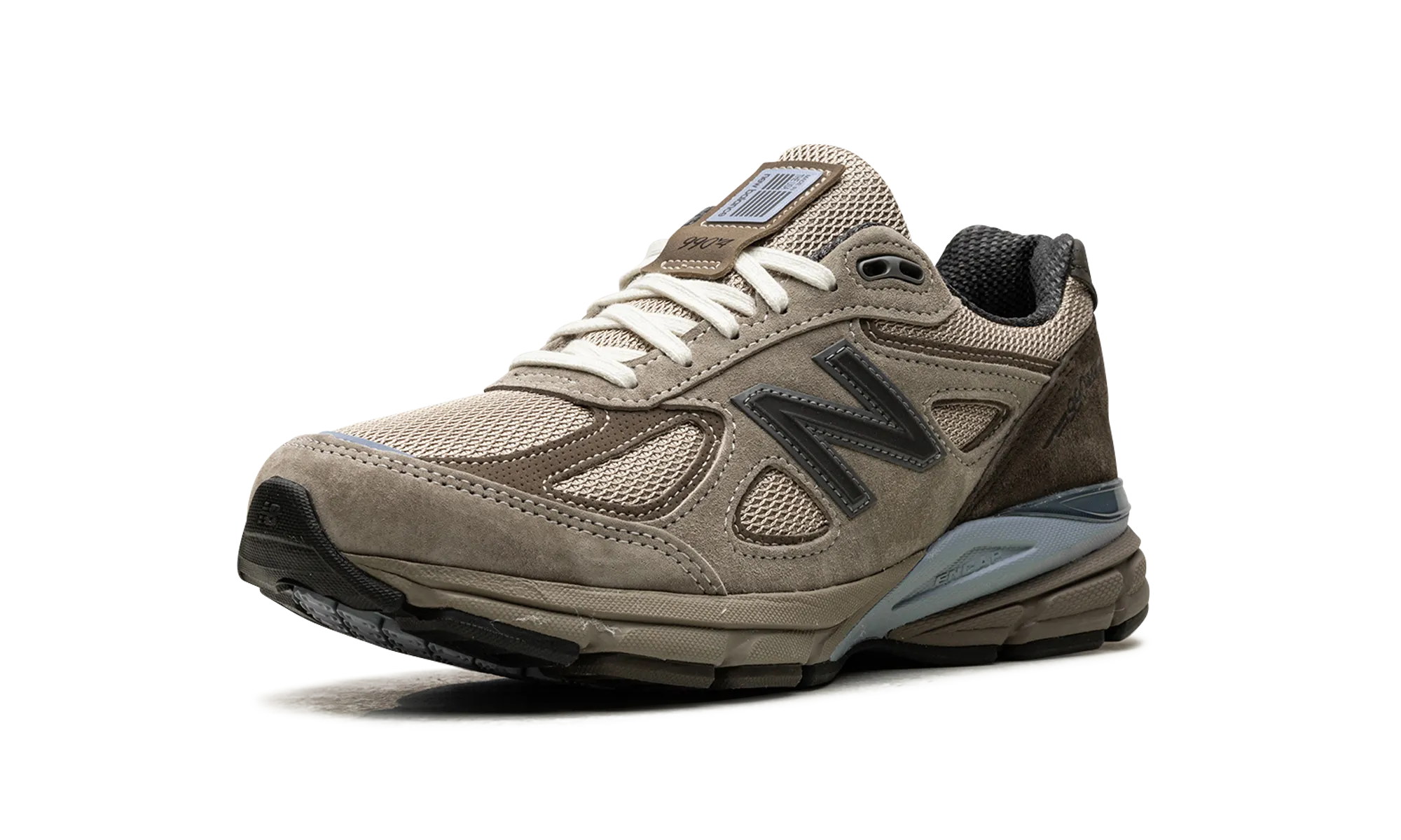 990v4 "AURALEE - Taupe" snow running footwear 20K Run