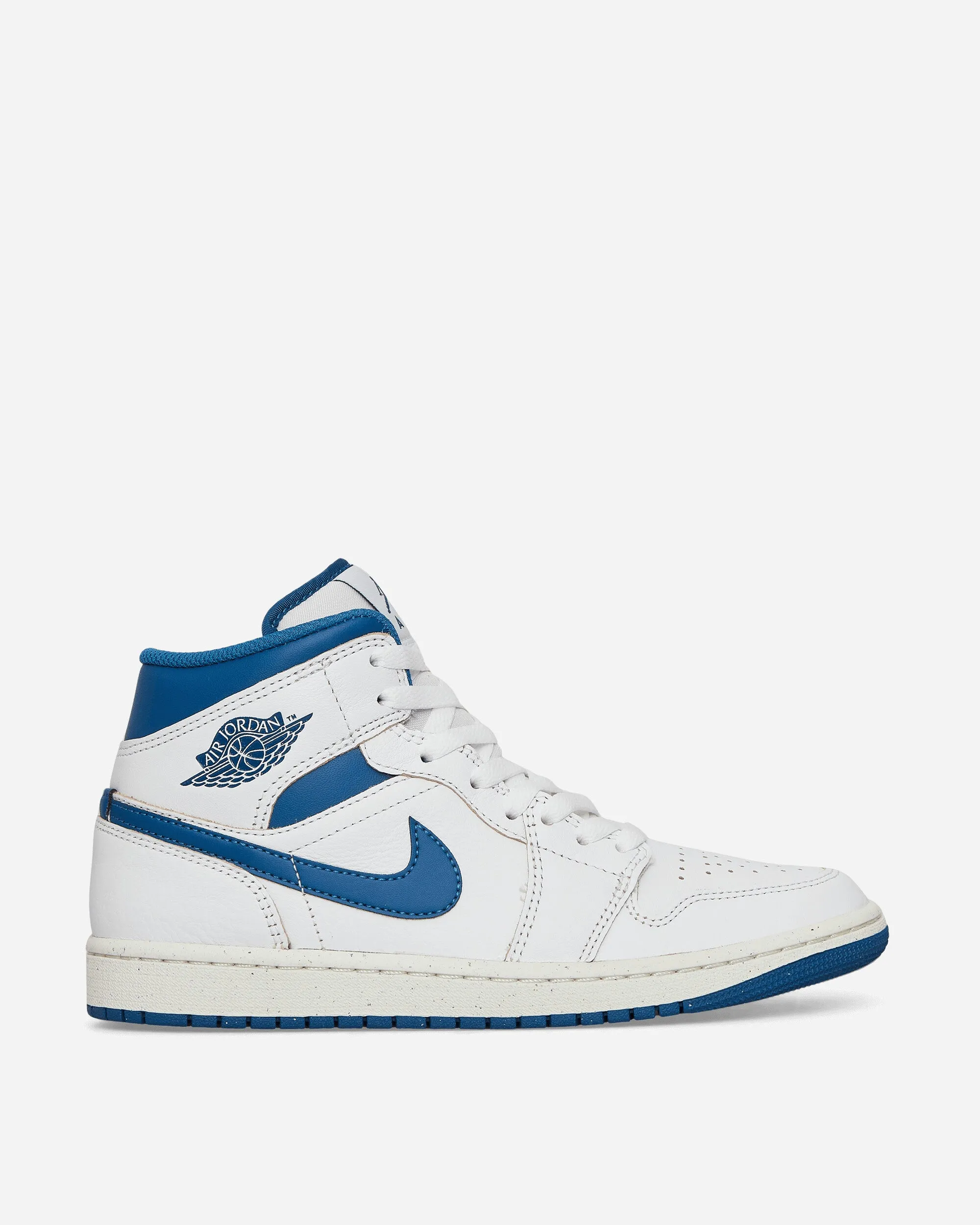 Form Support Air Jordan 1 Mid SE Sneakers White / Industrial Blue