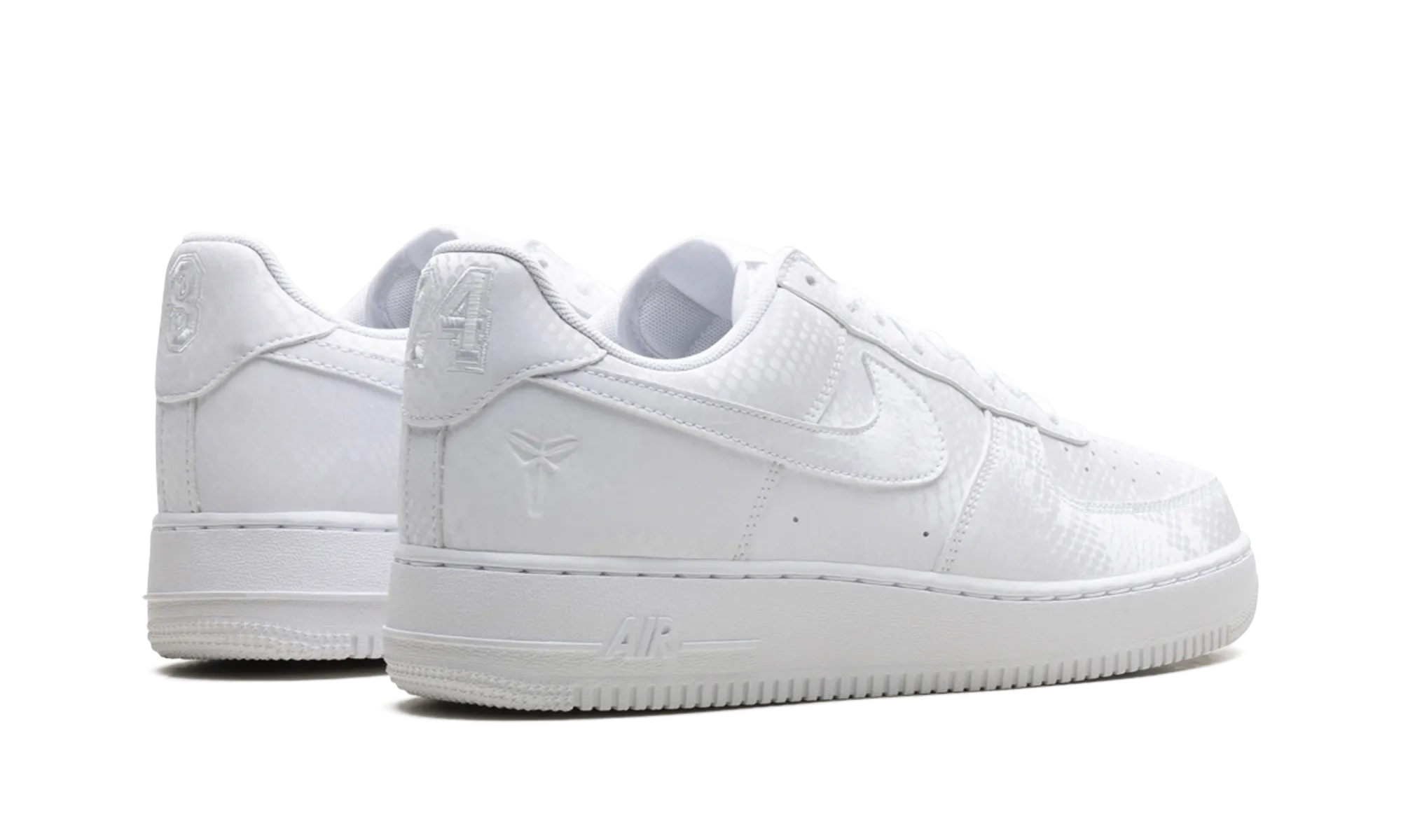 Air Force 1 Low "Kobe Bryant - Triple White" Bold Look