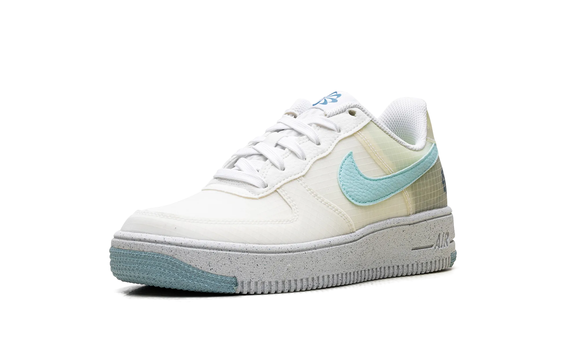 Air Force 1 Low Crater GS "White Copa" Padded interior Fast Flow