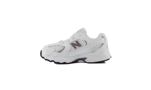 530 Bungee TD "White Dark Ice Wine" asphalt running shoes running on a track oval