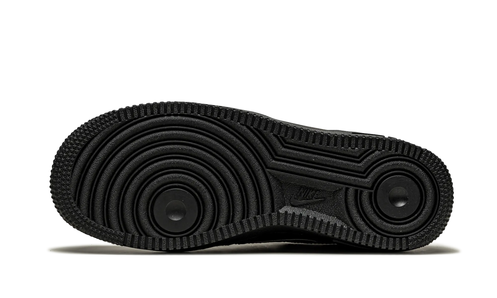 Air Force 1 Low LV8 GS "Misplaced Swooshes - Black" Eco conscious Ventilated Panels
