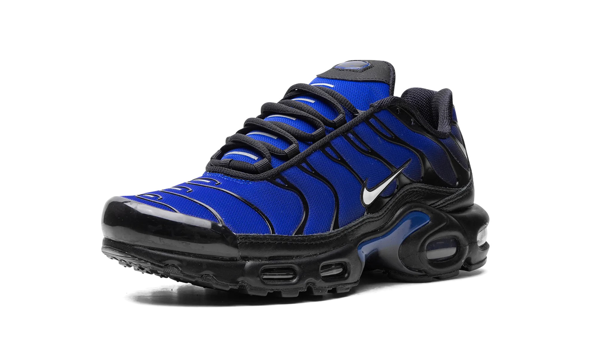 casual running shoe usage AIR MAX PLUS "Black"