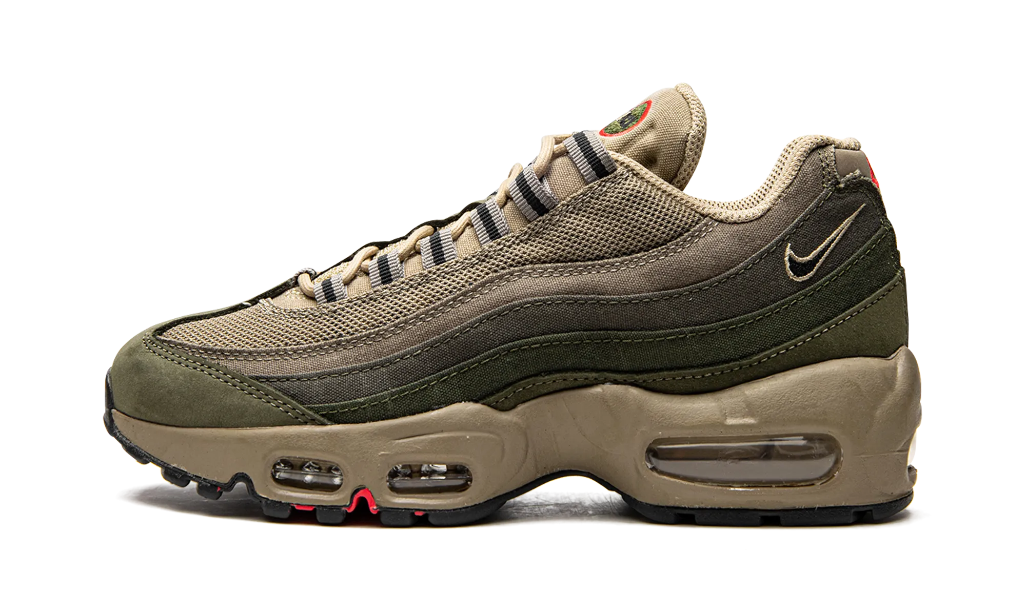 Air Max 95 SE "Rough Green" heavy - duty sole shoes Well   Ventilated