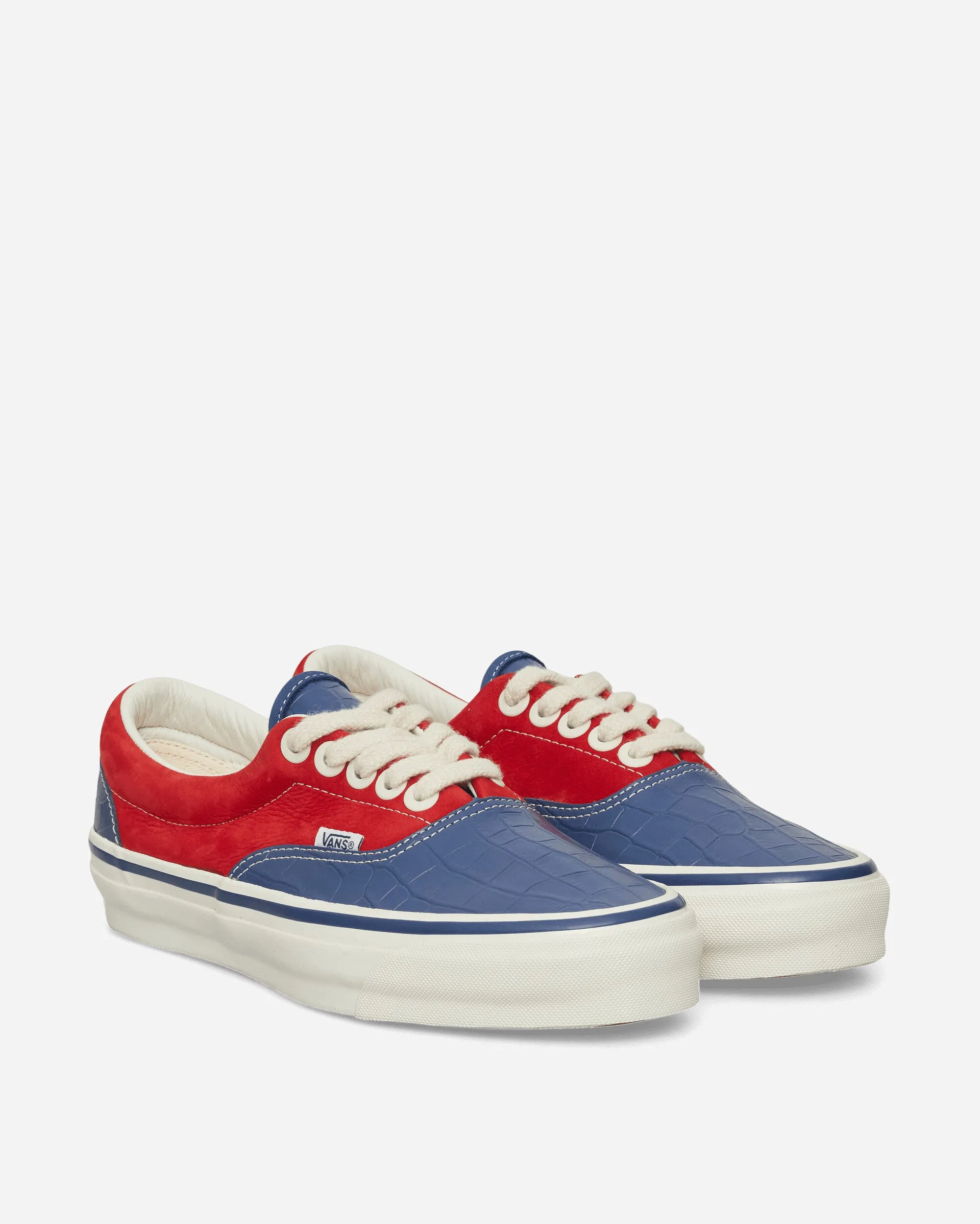 Era 95 Vibram Sneakers Navy / Patent Red Lace Free Classic Style