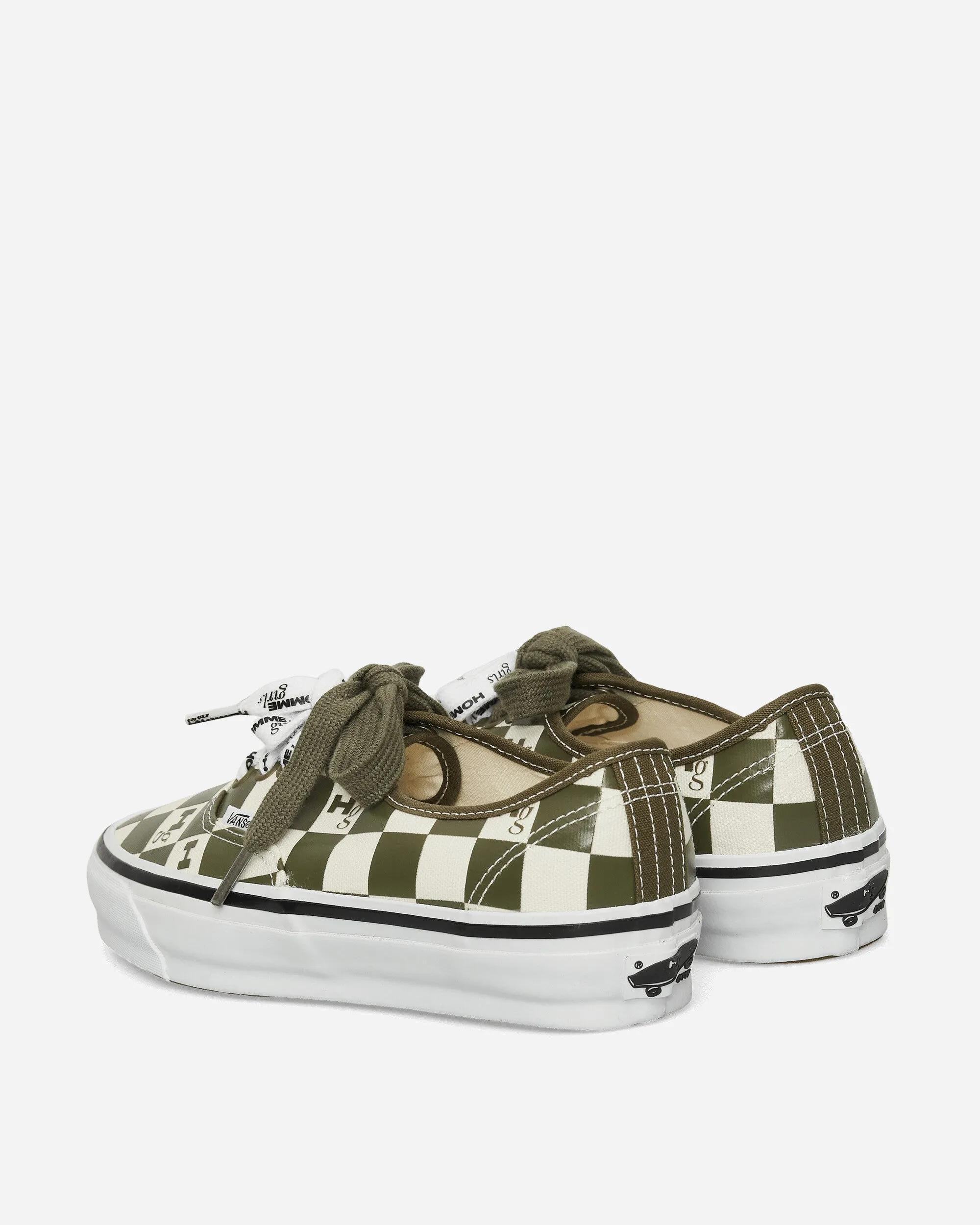 HommeGirls Authentic 44 Sneakers Dark Olive Breathable Liner