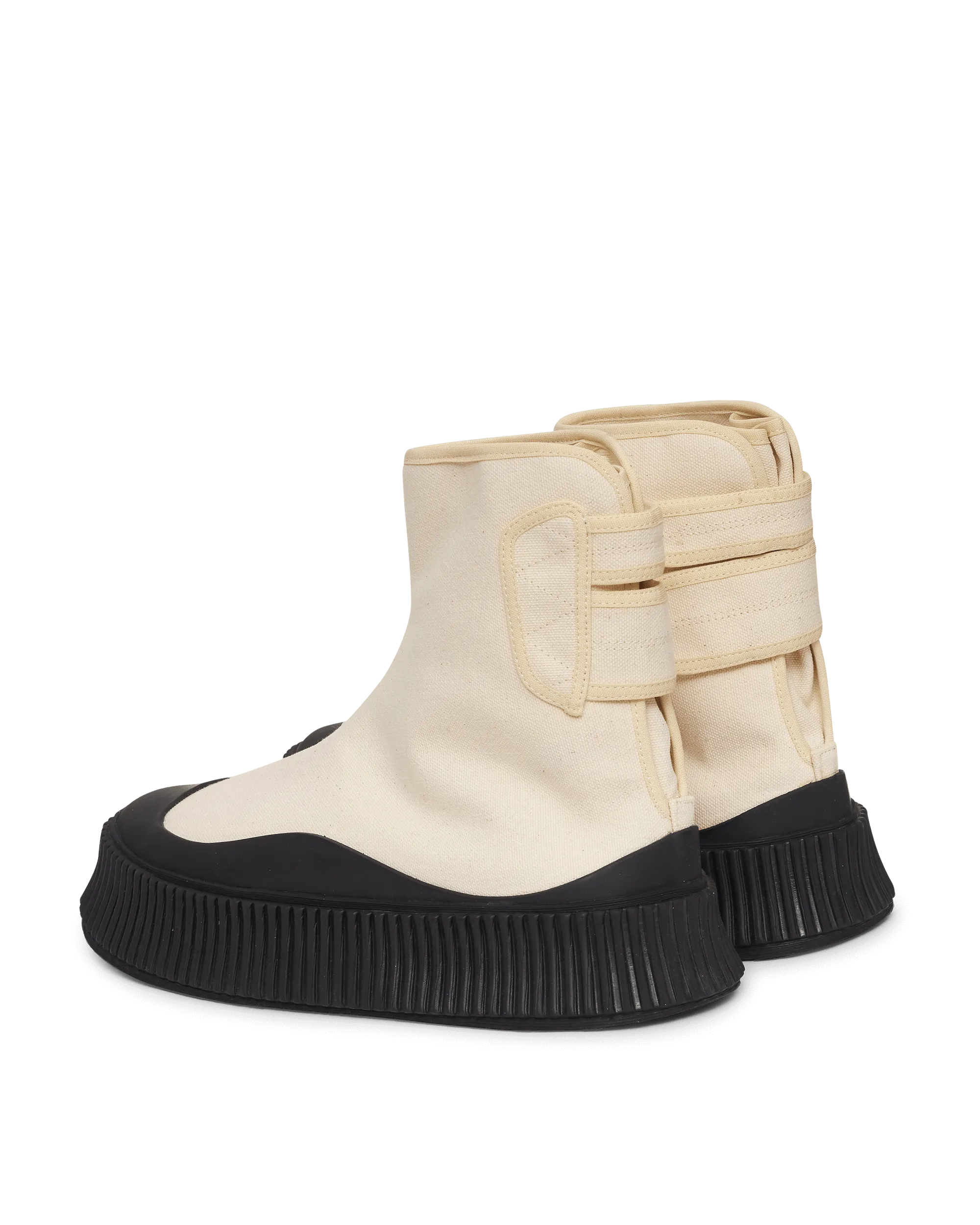 Motion Freedom Ergo Touch Canvas High-Top Sneakers Beige