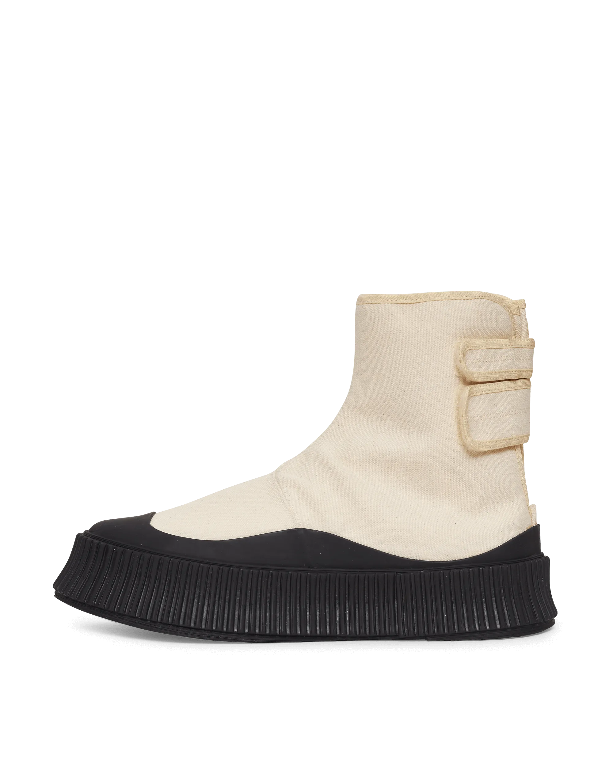 Canvas High-Top Sneakers Beige workout wear Casual Shoes
