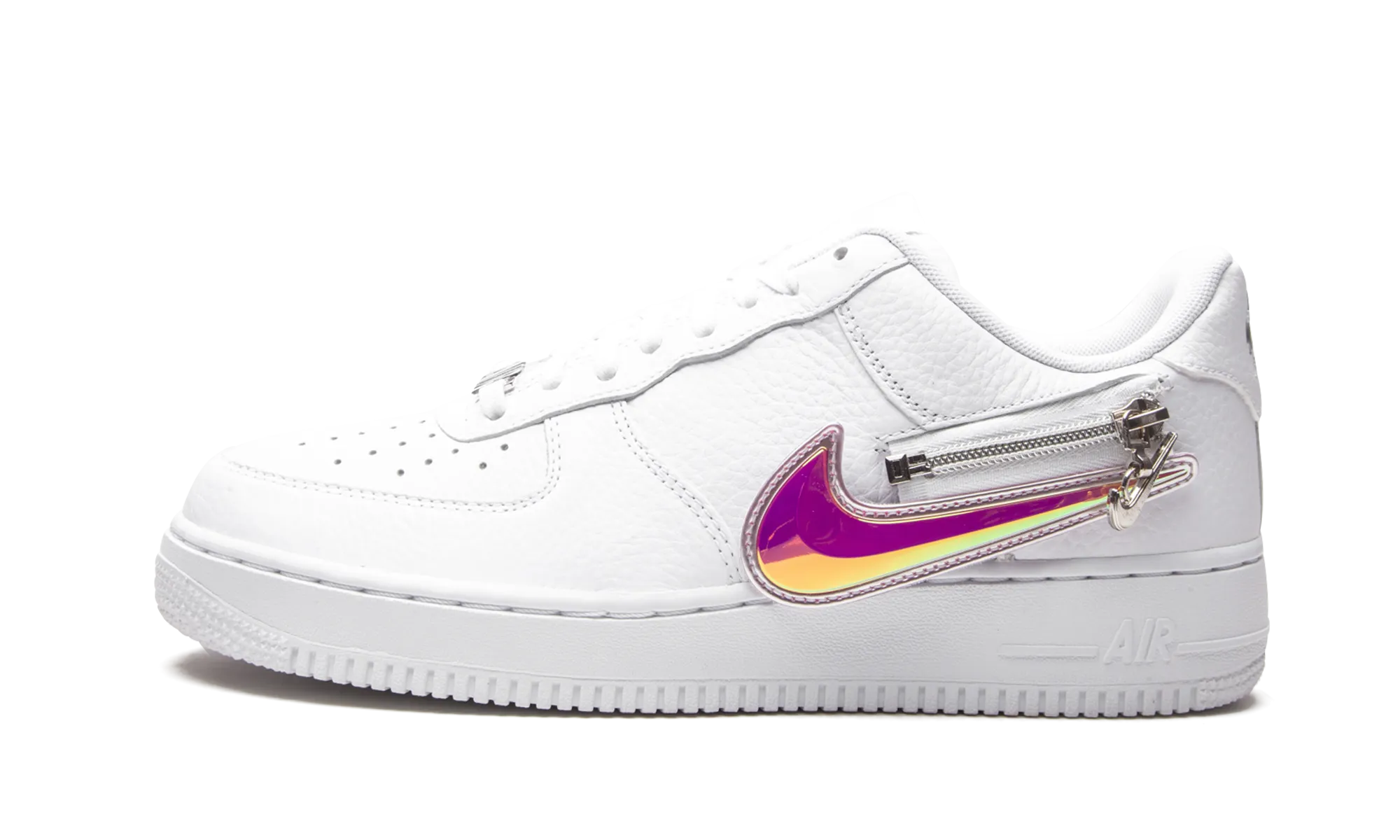 Air Force 1 '07 PRM "Zip Swoosh White" Innovation Motion Control Feature