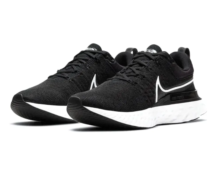 Ventilation Technology Microfiber Insole Women's Nike React Infinity Run FK 2 (Black/White)