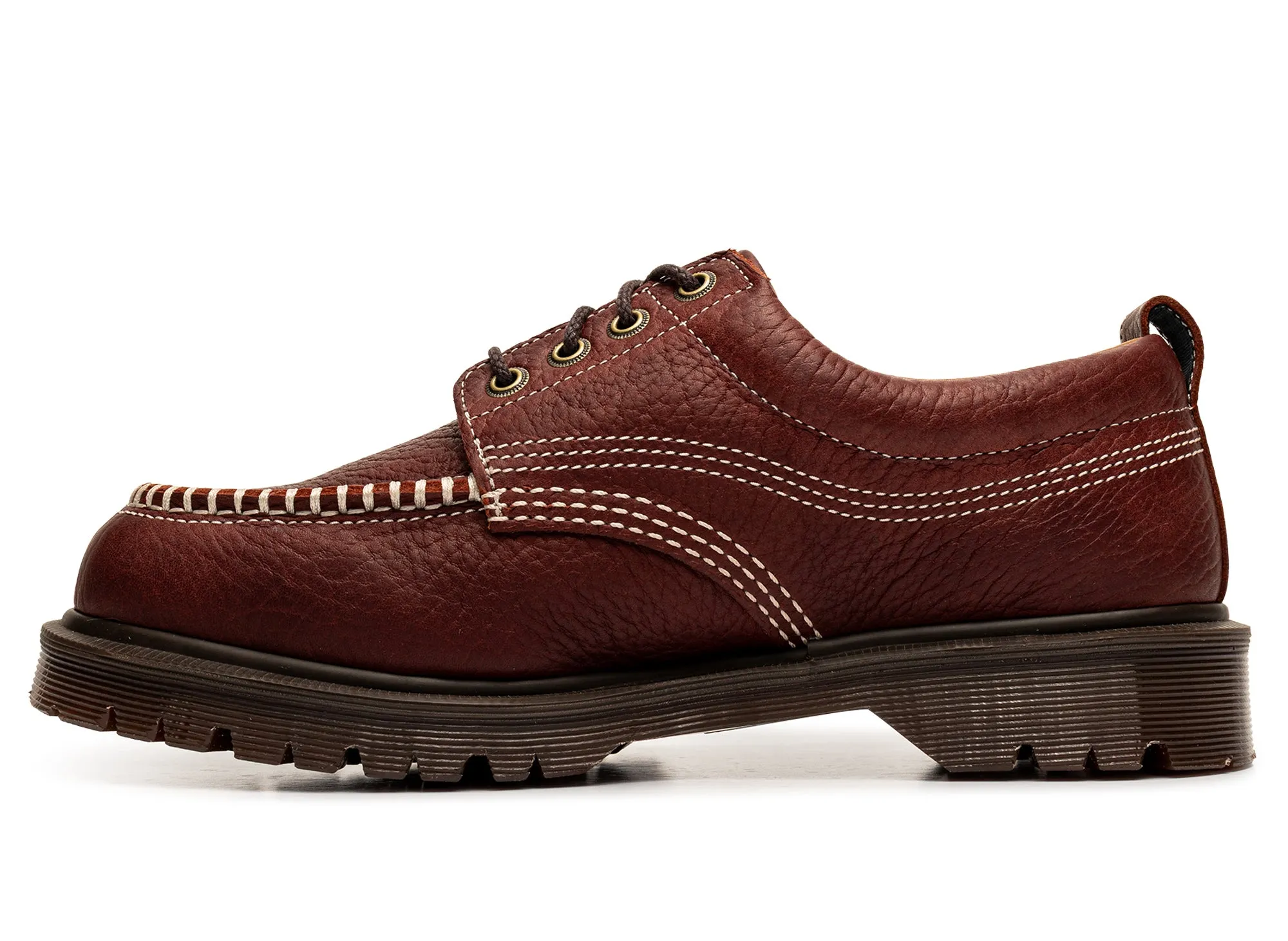 Dr. Martens Lowell Russet Red Firm Ground All Weather Everyday Users