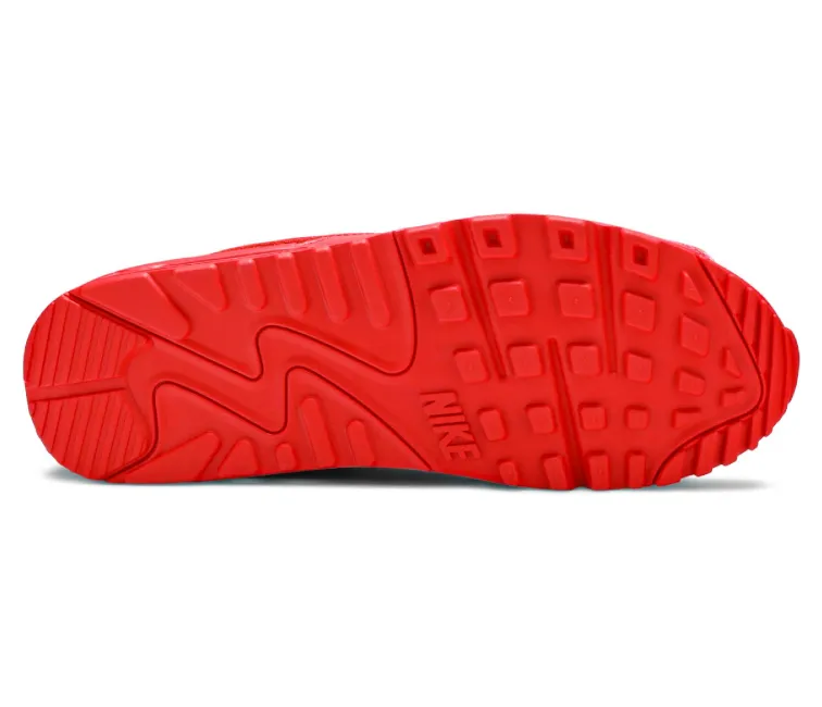 Rocker Sole Technology All Setup Men's Nike Air Max 90 (Triple Red)
