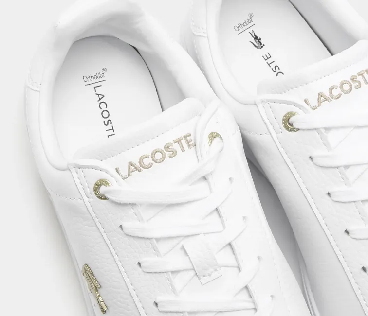 Slip Zone Pressure Zone Mapping Men's Lacoste Graduate Pro 123 1 SMA (White)