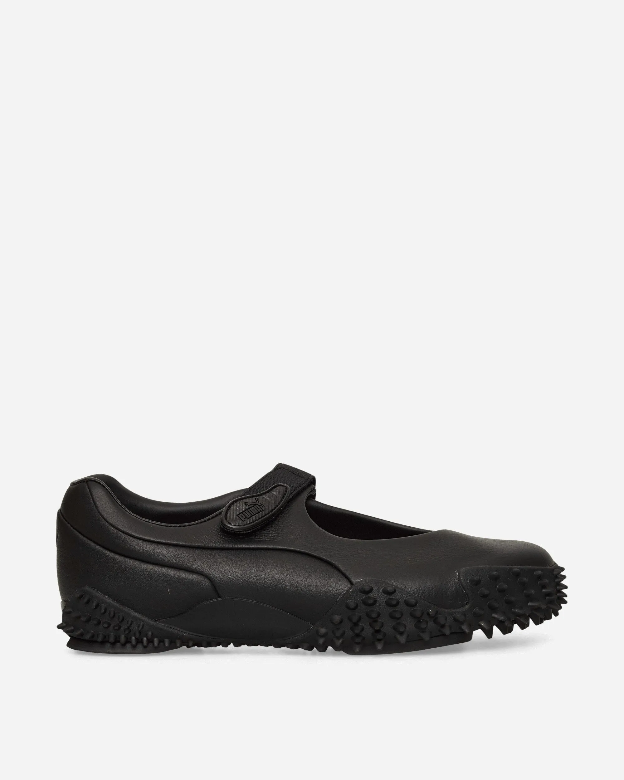 Quick Move Mostro Fey Leather Sneakers Black