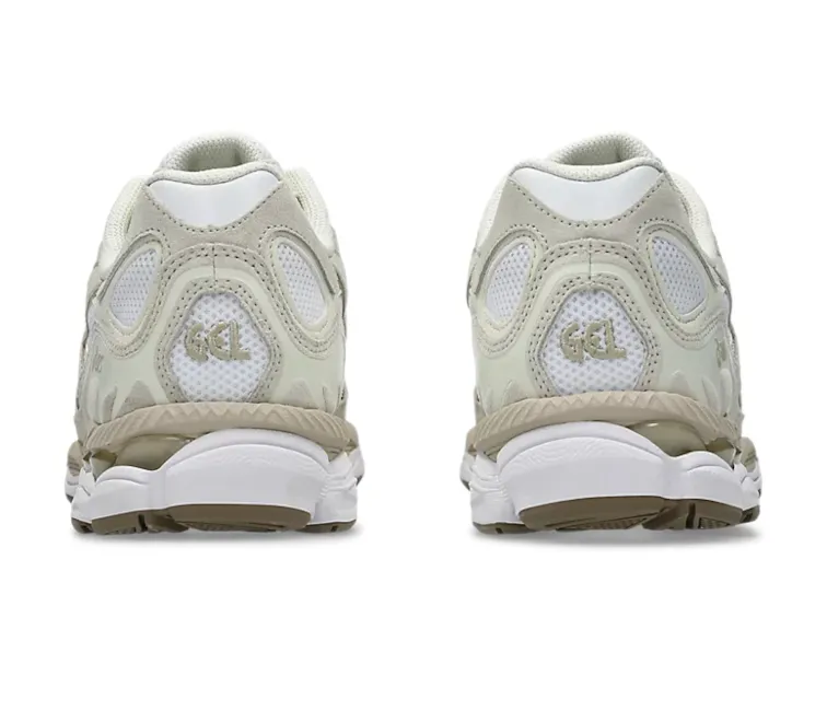 Men's Asics Gel NYC (White/Cream) Comfy Step Gel Infused Heel Pad