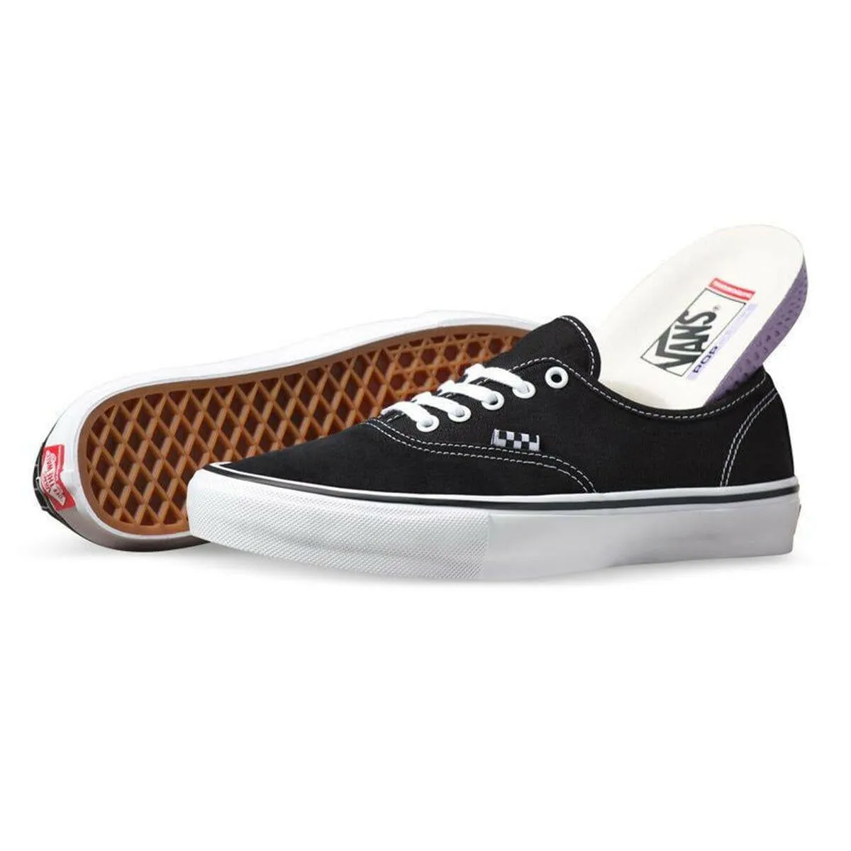 Vans - Skate Authentic Shoes Black/White Comfortable