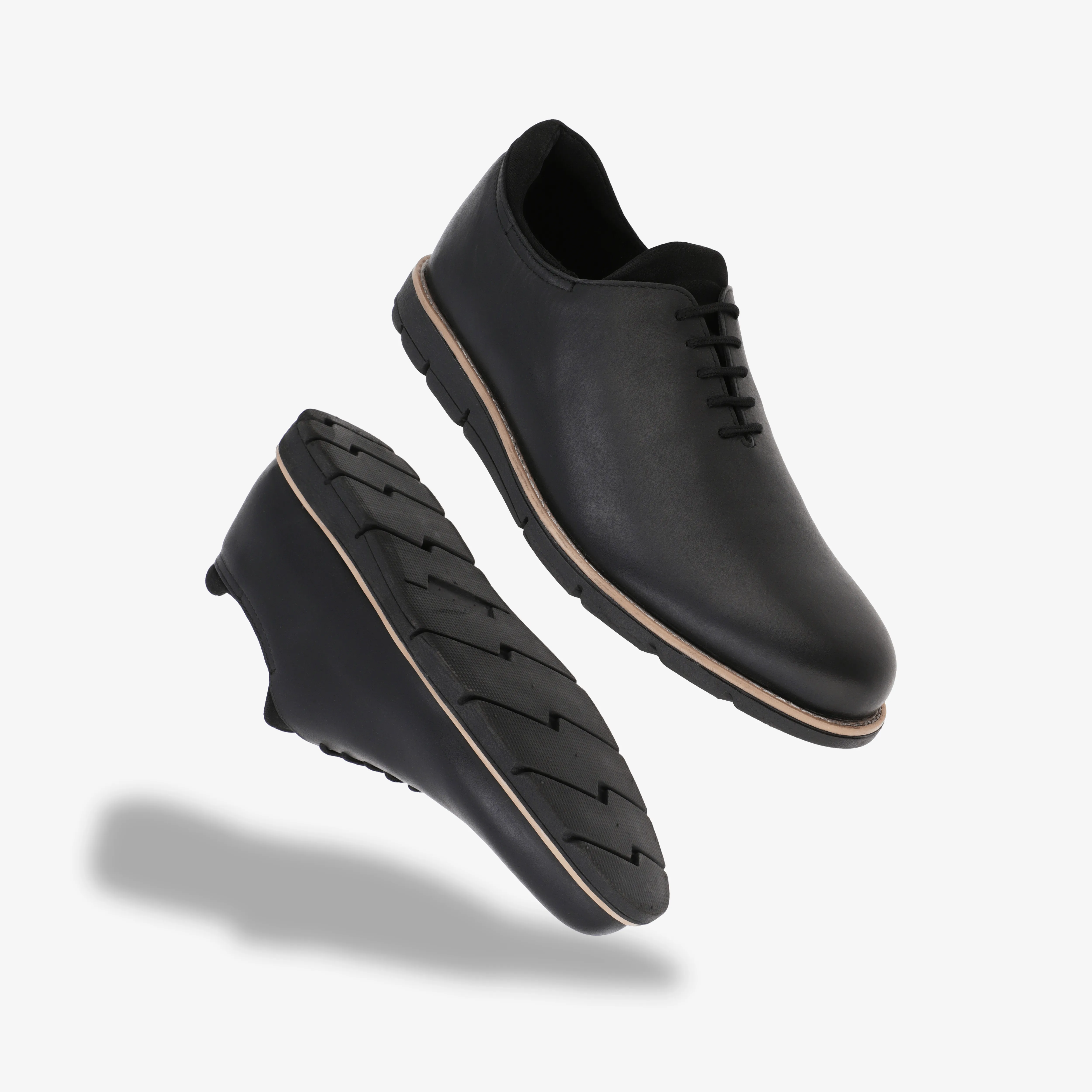 Fadano - Business Men's Wholecut Oxfords Interior Focus